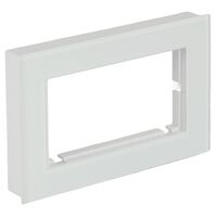 Рамка для двойной розетки Катрин (белый, Glance) / Stekker GFR00-7012-01