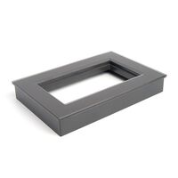 Рамка для двойной розетки Катрин (графит, Glance) / Stekker GFR00-7012-06