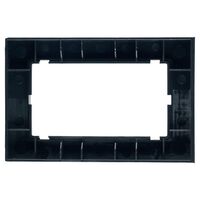 Рамка для двойной розетки Катрин (черный, Glance) / Stekker GFR00-7012-05