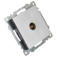 Розетка TV Катрин (серебро) / Stekker GLS00-7108-03