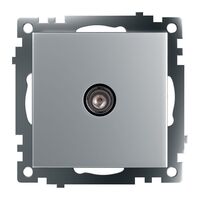 Розетка TV Катрин (серебро) / Stekker GLS00-7108-03