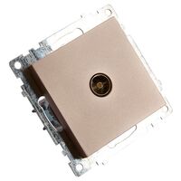 Розетка TV Катрин (шампань) / Stekker GLS00-7108-02