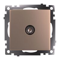 Розетка TV Катрин (шампань) / Stekker GLS00-7108-02