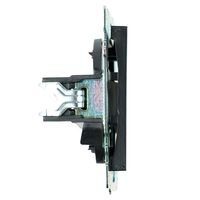 Розетка компьютерная RJ-45 Катрин (черный)  / Stekker GLS00-7107-05