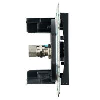 Розетка TV Катрин (черный) / Stekker GLS00-7108-05