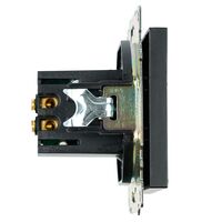 Розетка USB тип A Катрин (черный) / Stekker GLS10-7115-05