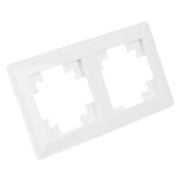 Рамка на 2 поста Катрин (белый, Light) / Stekker PFR00-7002-01