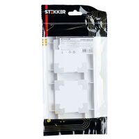 Рамка на 2 поста Катрин (белый, Light) / Stekker PFR00-7002-01