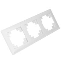 Рамка на 3 поста Катрин (белый, Light) / Stekker PFR00-7003-01