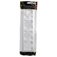 Рамка на 4 поста Катрин (белый, Light) / Stekker PFR00-7004-01