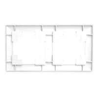 Рамка на 2 поста Катрин (серебро, Light) / Stekker PFR00-7002-03