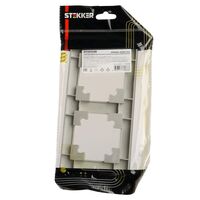 Рамка на 2 поста Катрин (серебро, Light) / Stekker PFR00-7002-03