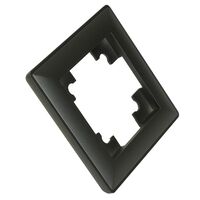 Рамка на 1 пост Катрин (графит, Light) / Stekker PFR00-7001-06