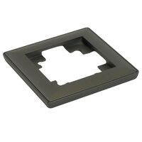 Рамка на 1 пост Катрин (графит, Light) / Stekker PFR00-7001-06