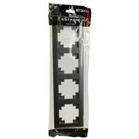 Рамка на 4 поста Катрин (графит, Light) / Stekker PFR00-7004-06