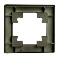 Рамка на 1 пост Катрин (черный, Light) / Stekker PFR00-7001-05