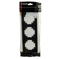 Рамка на 3 поста Катрин (черный, Light) / Stekker PFR00-7003-05