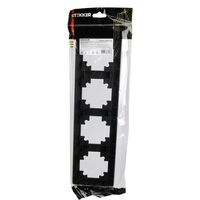 Рамка на 4 поста Катрин (черный, Light) / Stekker PFR00-7004-05