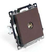 Розетка TV Катрин (шоколад) / Stekker GLS00-7108-04