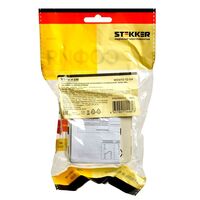 Переключатель одноклавишный София (слоновая кость) / Stekker MSW10-12-04