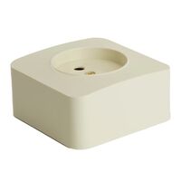 Розетка без заземления София (слоновая кость) / Stekker MST10-11-04