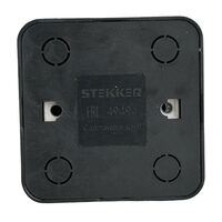 Розетка с заземлением София (черный матовый) / Stekker MST16-11-05