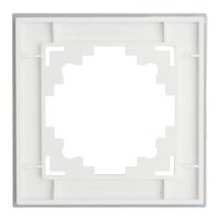 Рамка на 1 пост Катрин (белый матовый, Matte) / Stekker GFR00-7001-01M