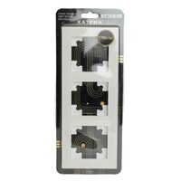 Рамка на 3 поста Катрин (белый матовый, Matte) / Stekker GFR00-7003-01M