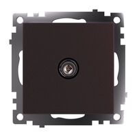 Розетка TV Катрин (шоколад) / Stekker GLS00-7108-04