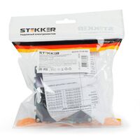 Розетка с заземлением и защитными шторками Катрин (шоколад) / Stekker GLS16-7110-04