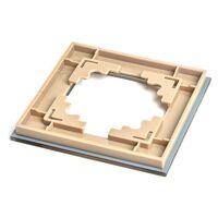 Рамка на 1 пост Катрин (золото, Glance) / Stekker GFR00-7001-08