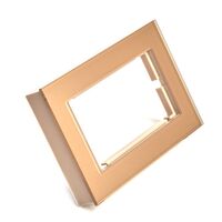 Рамка для двойной розетки Катрин (золото, Glance) / Stekker GFR00-7012-08