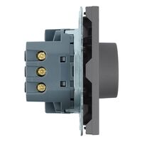 Терморегулятор механический Эмили (платиново-серый) / Stekker RSW00-5120-10