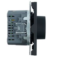 Терморегулятор механический Эмили (черный уголь) RSW00-5120-05