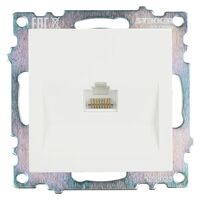 Розетка компьютерная RJ-45 Катрин (белый) / Stekker GLS00-7107-01