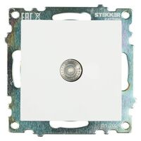 Розетка TV Катрин (белый) / Stekker GLS00-7108-01