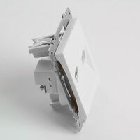 Розетка TV + RJ-45 Катрин (белый) / Stekker GLS00-7106-01