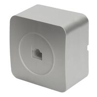 Розетка компьютерная RJ-45 София (серебро) / Stekker MST00-20-03