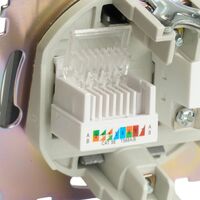 Розетка TV + RJ-45 Катрин (графит) / Stekker GLS00-7106-06