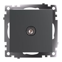 Розетка TV Катрин (графит) / Stekker GLS00-7108-06