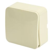 Выключатель одноклавишный София (слоновая кость) / Stekker MSW10-10-04