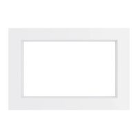 Рамка для двойной розетки Катрин (белый, Glance) / Stekker GFR00-7012-01