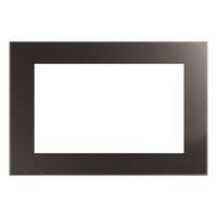 Рамка для двойной розетки Катрин (шоколад, Glance) / Stekker GFR00-7012-04