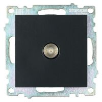 Розетка TV Катрин (черный) / Stekker GLS00-7108-05