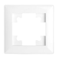 Рамка на 1 пост Катрин (белый, Light) / Stekker PFR00-7001-01