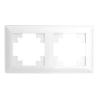 Рамка на 2 поста Катрин (белый, Light) / Stekker PFR00-7002-01