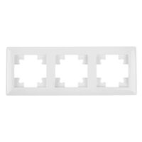 Рамка на 3 поста Катрин (белый, Light) / Stekker PFR00-7003-01