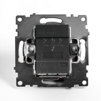 Выключатель трехклавишный Катрин (шоколад) / Stekker GLS10-7108-04