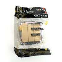 Выключатель трехклавишный Катрин (золото) / Stekker GLS10-7108-08