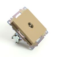 Розетка TV Катрин (золото) / Stekker GLS00-7108-08